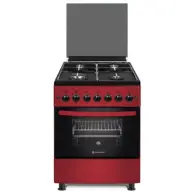 NOVACOOK F6B40EF R Tűzhely gázos A 57 l piros