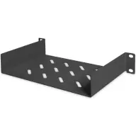DIGITUS DN-10-TRAY-1-B 254 mm (10") 1U Shelf