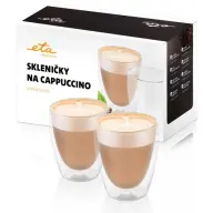 ETA 418193010 Cappuccinos staklo 2kom 240 ml