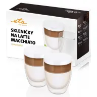 ETA 4181 93020 Latte macchiato glasses 350 ml 2 pcs