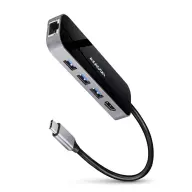 AXAGON HMC-6GL SuperSpeed USB-C Combo 6in1 Hub crno