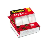 3M SCOTCH Crystal Clear 19mmx7.5m 2+1 ragasztószalag-adagoló