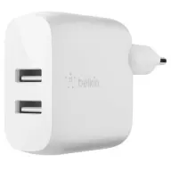 BELKIN Wall Charger 2xUSB 24W white
