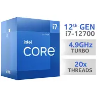 INTEL Core i7-12700 2.10GHz LGA-1700 BOX Intel hűtő ventilátorral BX8071512700