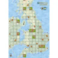 HANS IM GLÜCK Carcassonne térkép - Anglia társasjáték kiegészítő