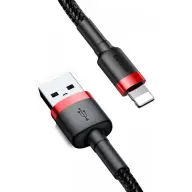 BASEUS USB Lightning Ladegerät / Datenkabel Schwarz 1m CALKLF-B19