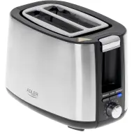 ADLER AD 3214 Kenyérpirító 750 W ezüst / fekete