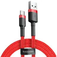 BASEUS USB 2.0 Type C Transformator rot 2m CATKLF-C09