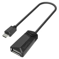 HAMA Micro USB adapter black 10cm 200308