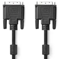 NEDIS DVI-D Összekötő Fekete 3m CCGP32001BK30