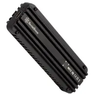 SILVERSTONE SST-MS12 NVMe M.2 SSD USB-C 3.2 Külső ház fekete