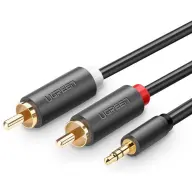 UGREEN RCA Jack Transformator Schwarz 1.5m 10511
