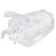 NIKOMAX UTP Törésgátló Átlátszó 3cm NMC-RJBOOT65S-TR-100
