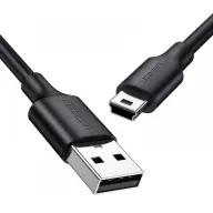 UGREEN USB Mini USB Transformator Schwarz 1m 10355