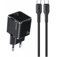 USAMS YXLOGTC01 încărcător de rețea 25W negru