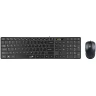 GENIUS SlimStar C126 Billentyűzet és egér Magyar fekete