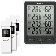 LEVENHUK Wezzer PLUS LP20 meteorološka stanica bijela / crno