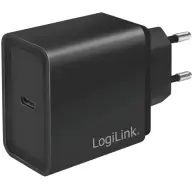 LOGILINK USB power socket adapter 1x USB-C Port (PD) 18 W black