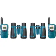 LabZZ WTT10 walkie-talkie és kétszemes távcső készlet kék