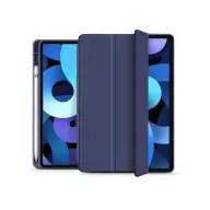 HAFFNER iPad Air 4 (2020)/iPad Air 5 (2022) 10.9 védőtok (Smart Case) on/off funkcióval Apple Pencil tartóval tengerészkék OEM