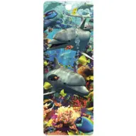 3D Könyvjelző - Delfinek