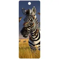 3D Könyvjelző - Zebra