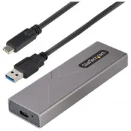 STARTECH M.2 NVMe/SATA USB 3.1-C Külső Ház szürke