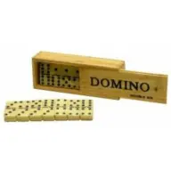 Dominó készlet dupla hatos fehér 695105