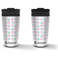PYRAMID INTERNATIONAL PlayStation Shapes fém utazó bögre 450 ml