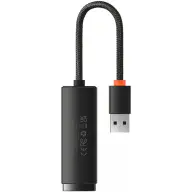 BASEUS WKQX000001 USB 2.0 UTP transformator 100Mbps crno