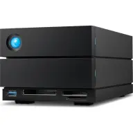 LACIE 2big Dock 48TB 3.5" USB 3.1 + Thunderbolt 3 Fekete STLG48000400