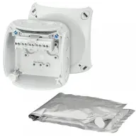 HENSEL WP 0202 G kiöntőmasszával szürke vízálló kábelösszekötő doboz
