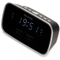 AIWA CRU-19 radio alarm clock black