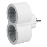 LEGRAND 694516 dvojno 16A 2P+F razdelnik sigurnosni zsaluval bijelo-siva