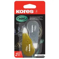 KORES Mini Hibajavító roller 5 mm x 5 m ezüst-arany