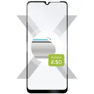 FIXED 2.5D Full Cover Tempered Glass screen protector Samsung Galaxy A12 fekete