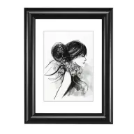HAMA 175629 Kunststoffrahmen "SOFIA" 10X15cm schwarz