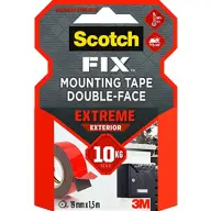 3M SCOTCH Extreme Exterior Duct tape two sided extra strong outside 19 mm x 1.5 m