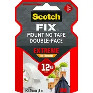 3M SCOTCH Extreme Interior Duct tape two sided extra strong 19 mm x 1.8 m