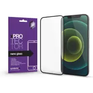 XPRO Nano Glass kijelzővédő fekete kerettel Apple iPhone 12 Pro Max