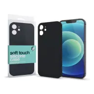 XPRO Soft Touch Silicone Case Slim schwarz Samsung A73 5G Gerät