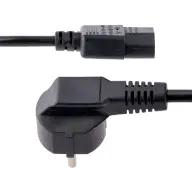 STARTECH 230V IEC Táp Fekete 1m 713E-1M-POWER-CORD