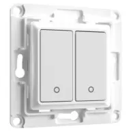 SHELLY Wall Switch 2 fali kapcsoló 2 gombos fehér