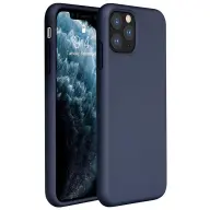 WOOZE Liquid Silica Gel silikon case Xiaomi Poco M4 Pro 4G tamno plavo