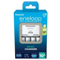 PANASONIC KKJ51MCD40E Eneloop Basic Ladegerät + 2000mAh Stift Batterie (AA) 4pcs
