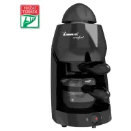 MOMERT 1171 Comfort aparat za kavu 800 W 2 / 4 / 6 šalica crni