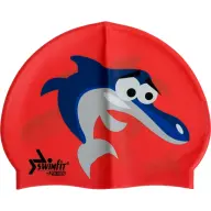 SWIMFIT Úszósapka delfines piros