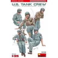 MINIART 1/35 Amerikai tankszemélyzet különleges kiadás katonai modell figura szett
