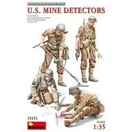 MINIART 1/35 Amerikai aknakereső csapat katonai modell figura szett
