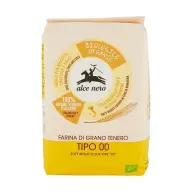 ALCE NERO Organic Italian pizza flour "00" 1000 g